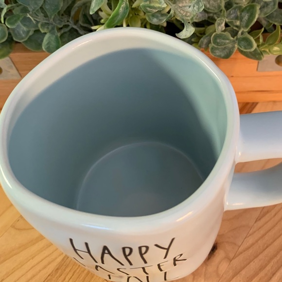 RAE DUNN “HAPPY EASTER Y’ALL” BLUE CERAMIC MUG - Picture 4 of 5